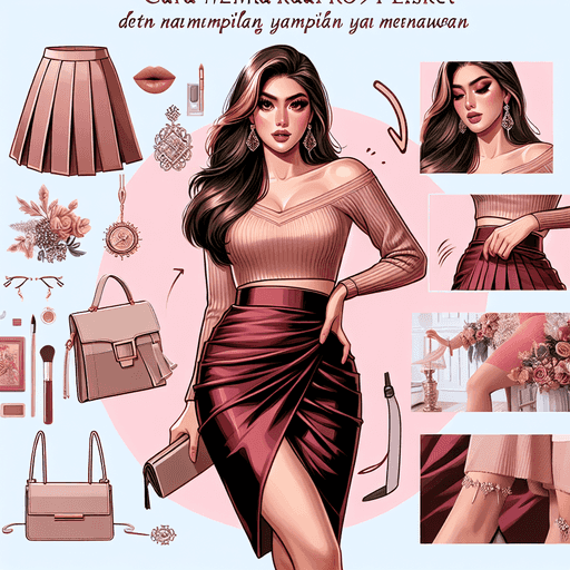 Cara Memakai Rok Plisket dengan Tampilan yang Menawan